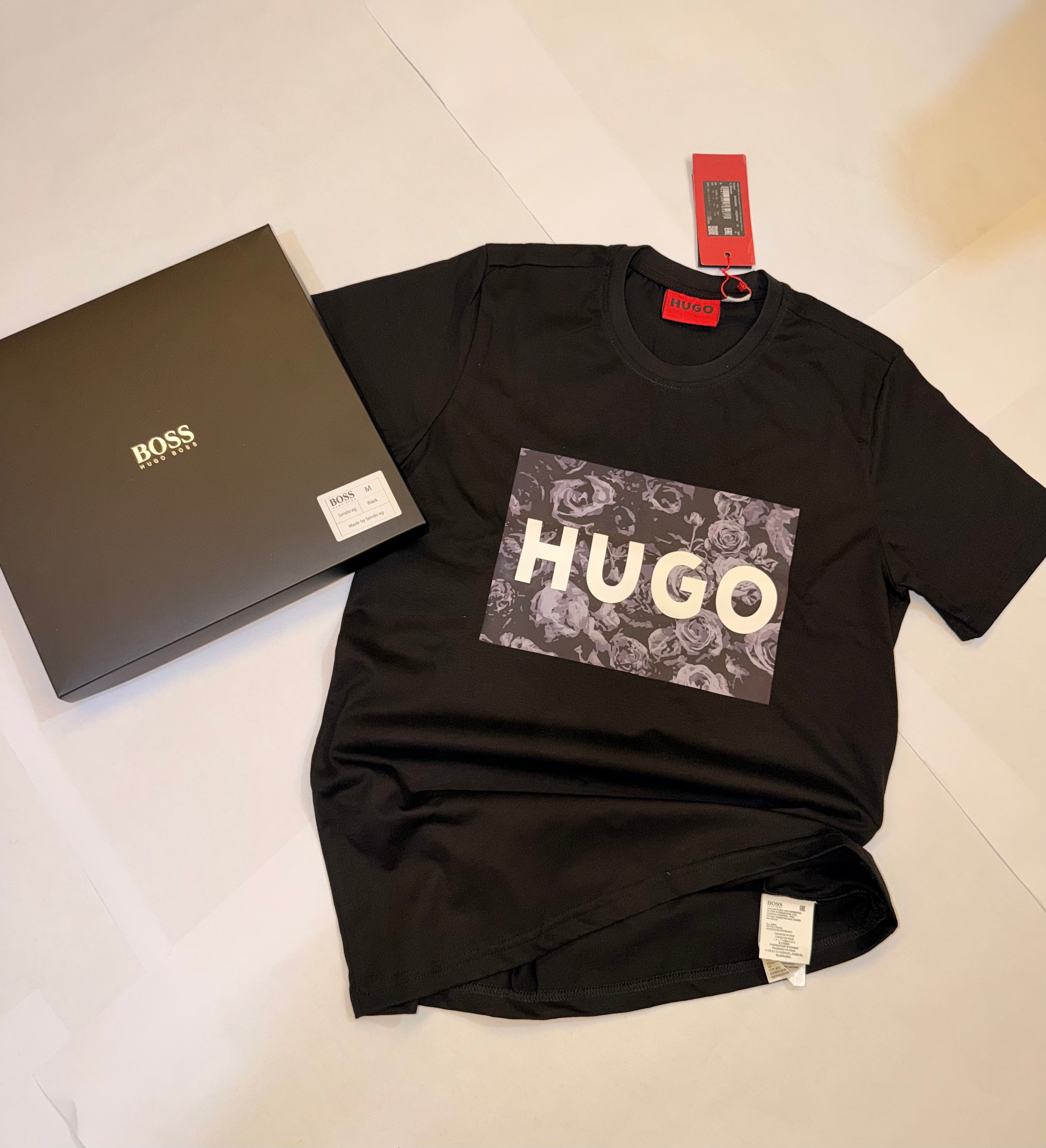 HUGO T-shirt with graphic Logo